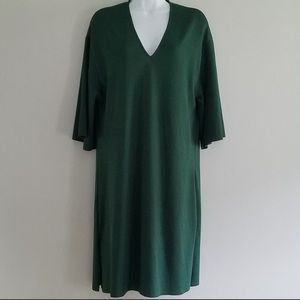 Zara Trafaluc Emerald Shift Dress